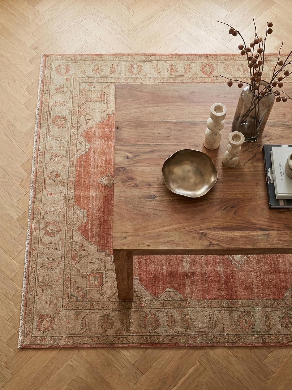 ESSTISCH Massivholz Akazie Rechteckig Handgefertigt NAKO, Beige 120x60x76 cm - Hellbraun/Beige, Akazienholz/Holz (60/120/76cm) - KADIMA DESIGN