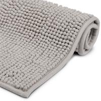VORLEGER MATTE BeauMare WR 50/50 cm Hellgrau - Hellgrau, Textil (50/50cm) - Beautissu 
