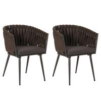 GARTENSTUHL Braun - Braun, Textil (61/82/57cm) - MCW