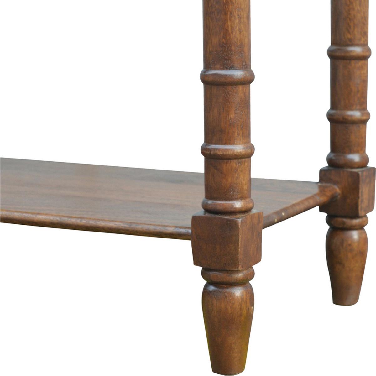 KONSOLENTISCH Flur - Braun, Holz (150/40/90cm) - Artisan Furniture