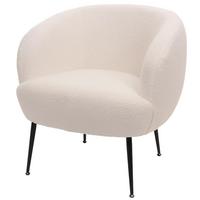 LOUNGE-SESSEL Weiß - Weiß, Textil (72/73/71cm) - MCW