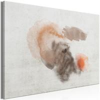 KUNSTDRUCK Grau 90/60 cm - Braun/Grau, Textil (90/60cm) - KUNSTLOFT