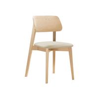 WOHNZIMMER STUHL KT63, Holzfarbe: Buche - Buchefarben/Naturfarben, Holz/Textil (47/80/49cm) - MIRJAN24