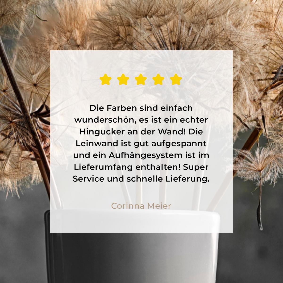 LEINWANDBILD Blumensamen - Löwenzahn - Vase - Stilleben - Blumenstrauß Wanddeko Schlafzimmer 60x90 cm - Dunkelgrau, Textil (60/90cm) - MuchoWow