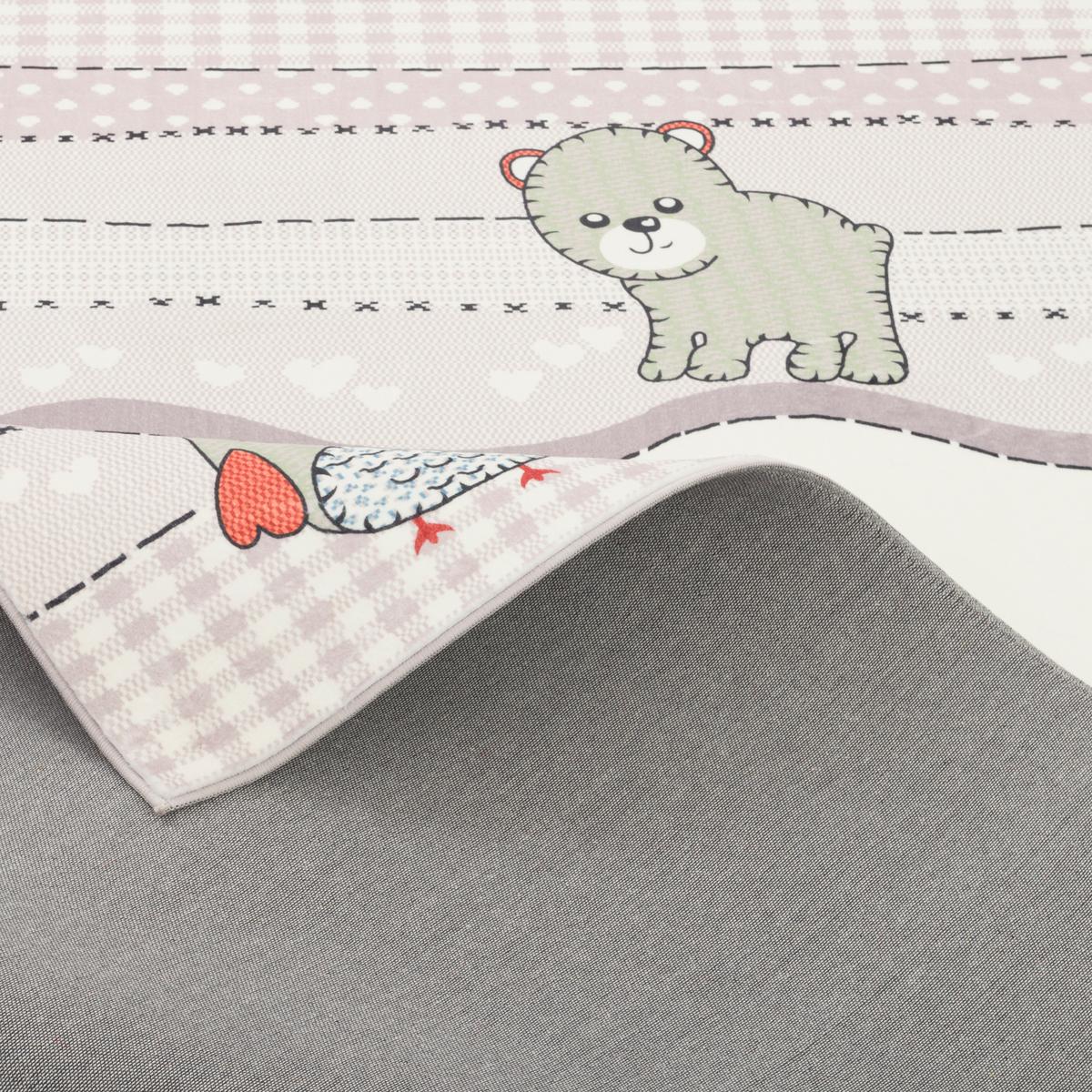 FELLTEPPICH PLUSH KIDS TIERWELT - Multicolor, Textil (160/230cm) - Pergamon