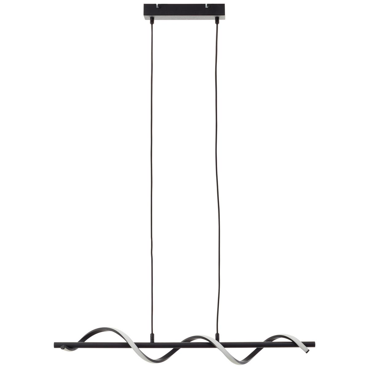 PENDELLEUCHTE Eunice G99271/76 - Schwarz, Metall (9.7/80/150cm) - Brilliant