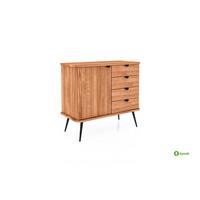 KOMMODE LINA - Kernbuche, Holz (97/87/46cm) - byoak