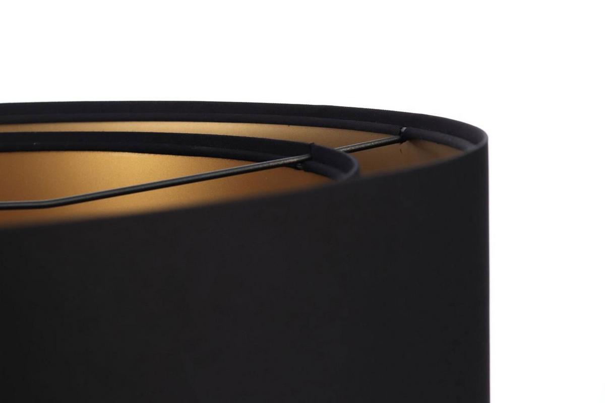 HÄNGELEUCHTE Gold 50/20 cm - Goldfarben/Schwarz, Kunststoff (50/1/20cm) - ONZENO