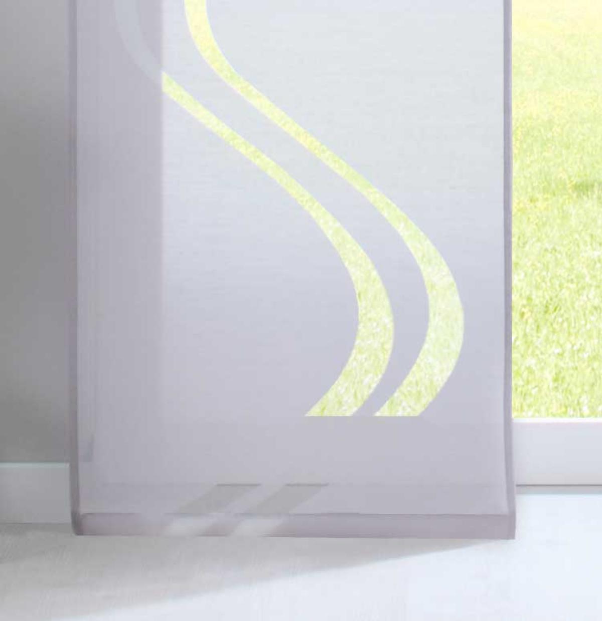 VORHANG BONN HxB 245x45 cm Grau - Grau, Textil (45/245cm) - Gardinenbox