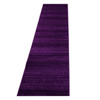 KURZFLORTEPPICH INN, einfarbig, Violett, 80 x 300 cm - Lila, Textil (300/80cm) - KADIMA DESIGN