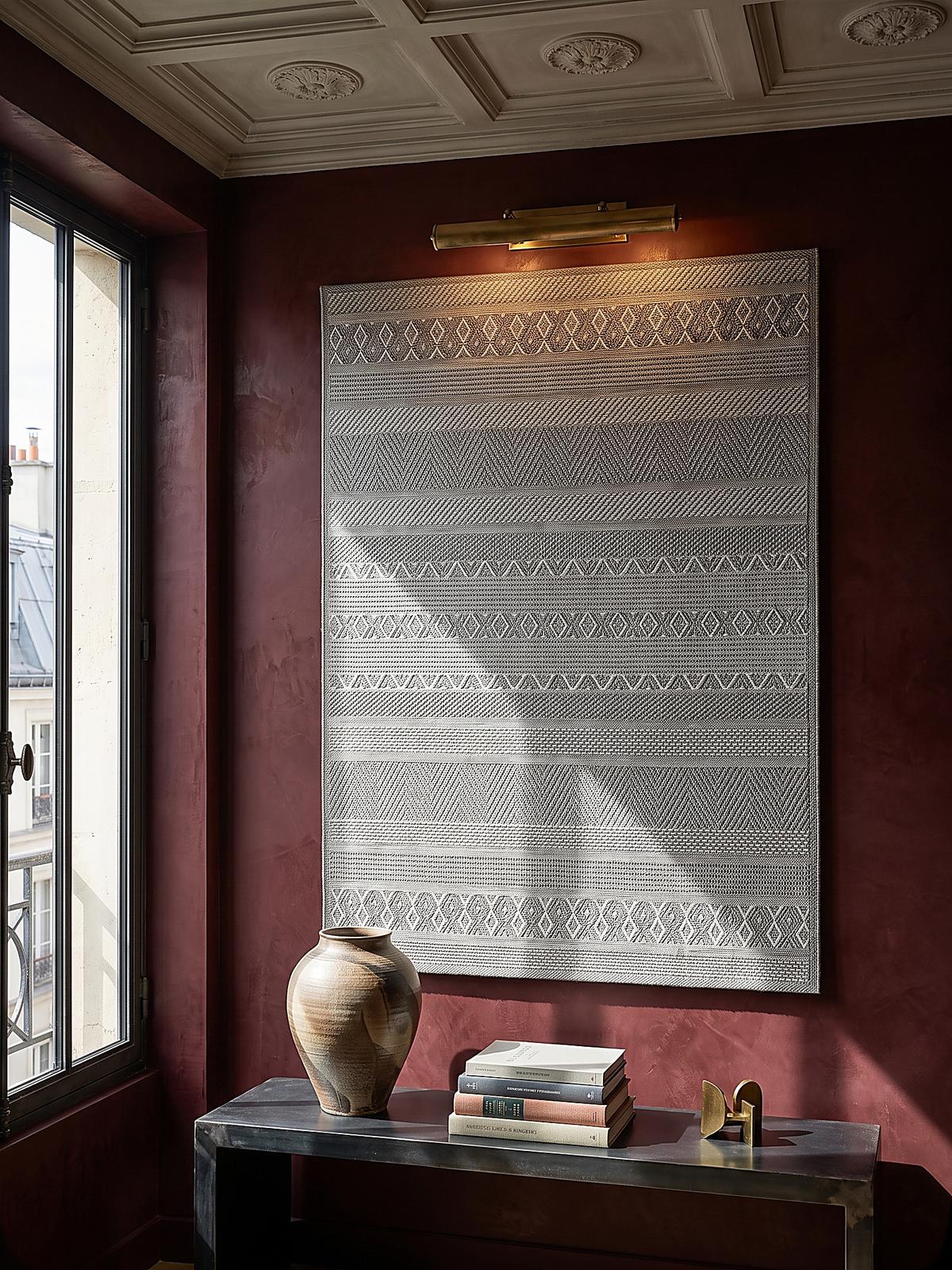 TEPPICH Flachgewebe ESERA Gestreift Polypropylen Grau 200 x 280 cm - Grau, Textil (200/280cm) - KADIMA DESIGN