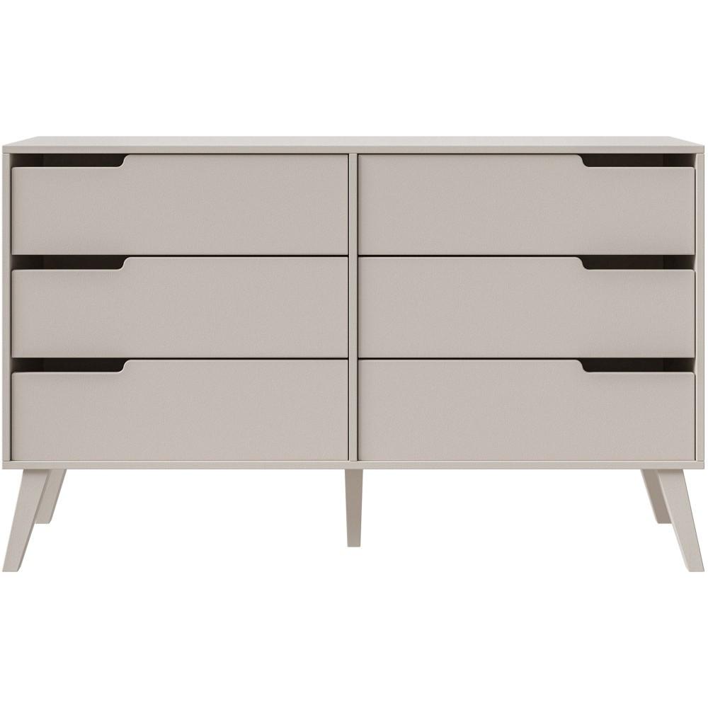 KOMMODE Norel mit 6 Schubladen, Kaschmir - Kaschmir, Holz/Holzwerkstoff (137/80/40cm) - Beautysofa