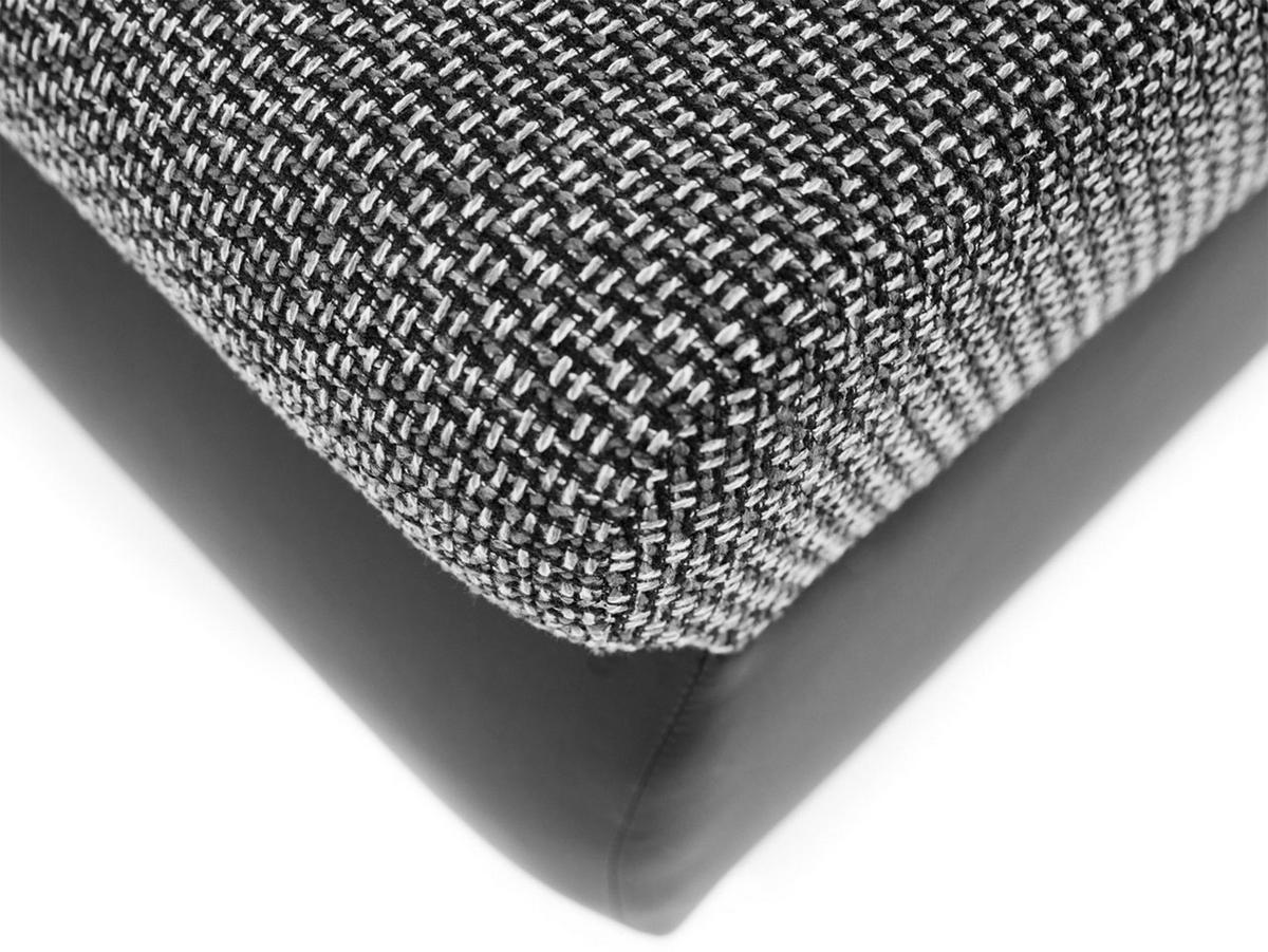 POLSTERHOCKER Orkan Klein - Silberfarben/Grau, Holz/Textil (60/39/60cm) - MIRJAN24