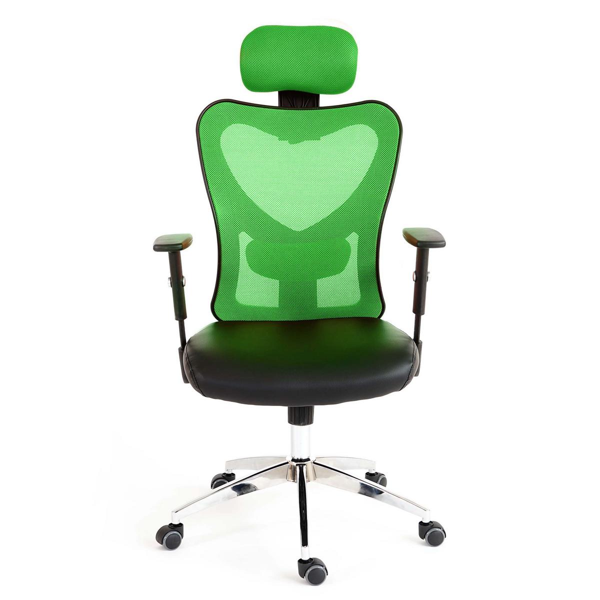 PROFI-BÜROSTUHL Grün - Grün, Textil (67/136/71cm) - MCW