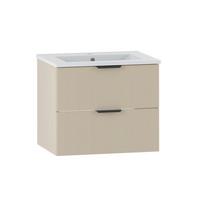 WASCHTISCH 60cm Astrid Kaschmir - Beige, Holzwerkstoff (60/50/45.8cm) - Petits-meubles