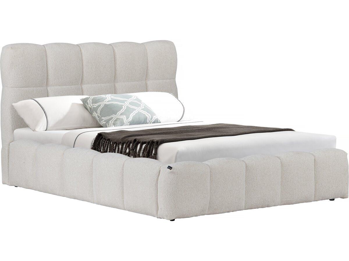 BETT davos beige - Beige, Textil (190/140cm) - Habitat Garten