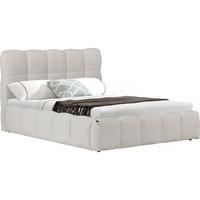 BETT davos beige - Beige, Textil (190/140cm) - Habitat Garten
