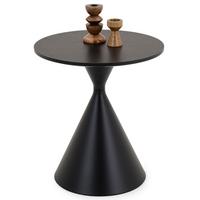 COUCHTISCH ISOMA schwarz - Schwarz, Metall (50/50/55cm) - IDIMEX