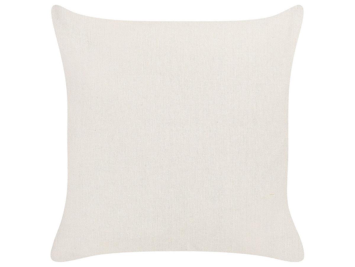DEKOKISSEN 2er-Set Bunt 45/45 cm Sesbania - Multicolor, Textil (45/45cm) - Beliani