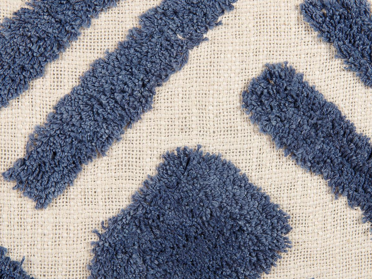DEKOKISSEN Hellbeige 45/45 cm Jacaranda - Beige, Naturmaterialien/Textil (45/45cm) - Beliani