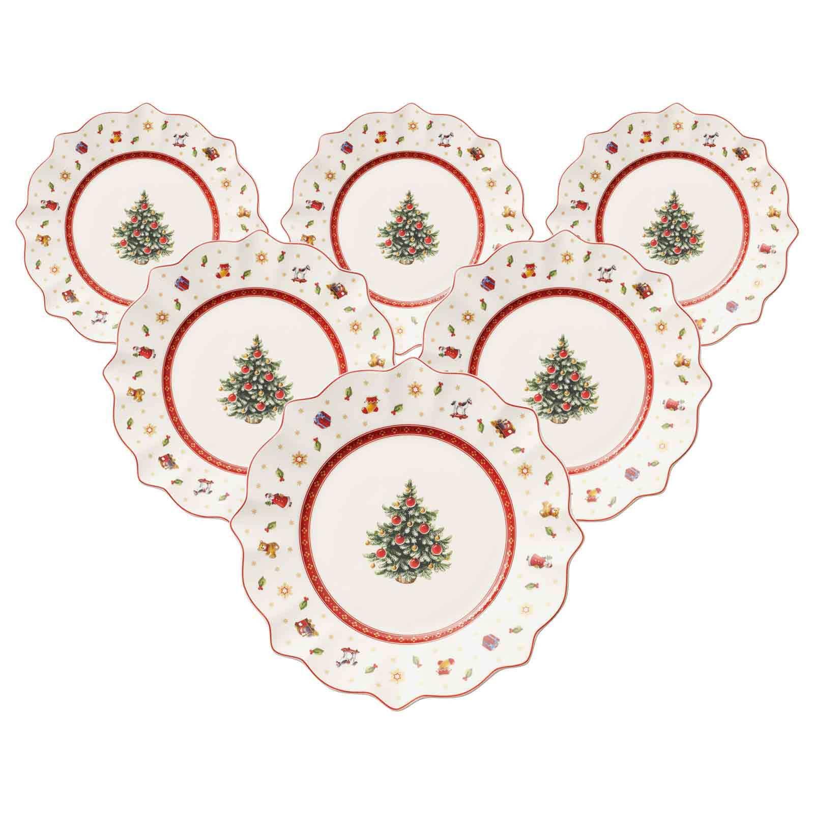 FRÜHSTÜCKSTELLER Toy's Deligth weiß ø 24,5 cm 6er Set - Weiß, Keramik (24.5cm) - Villeroy & Boch