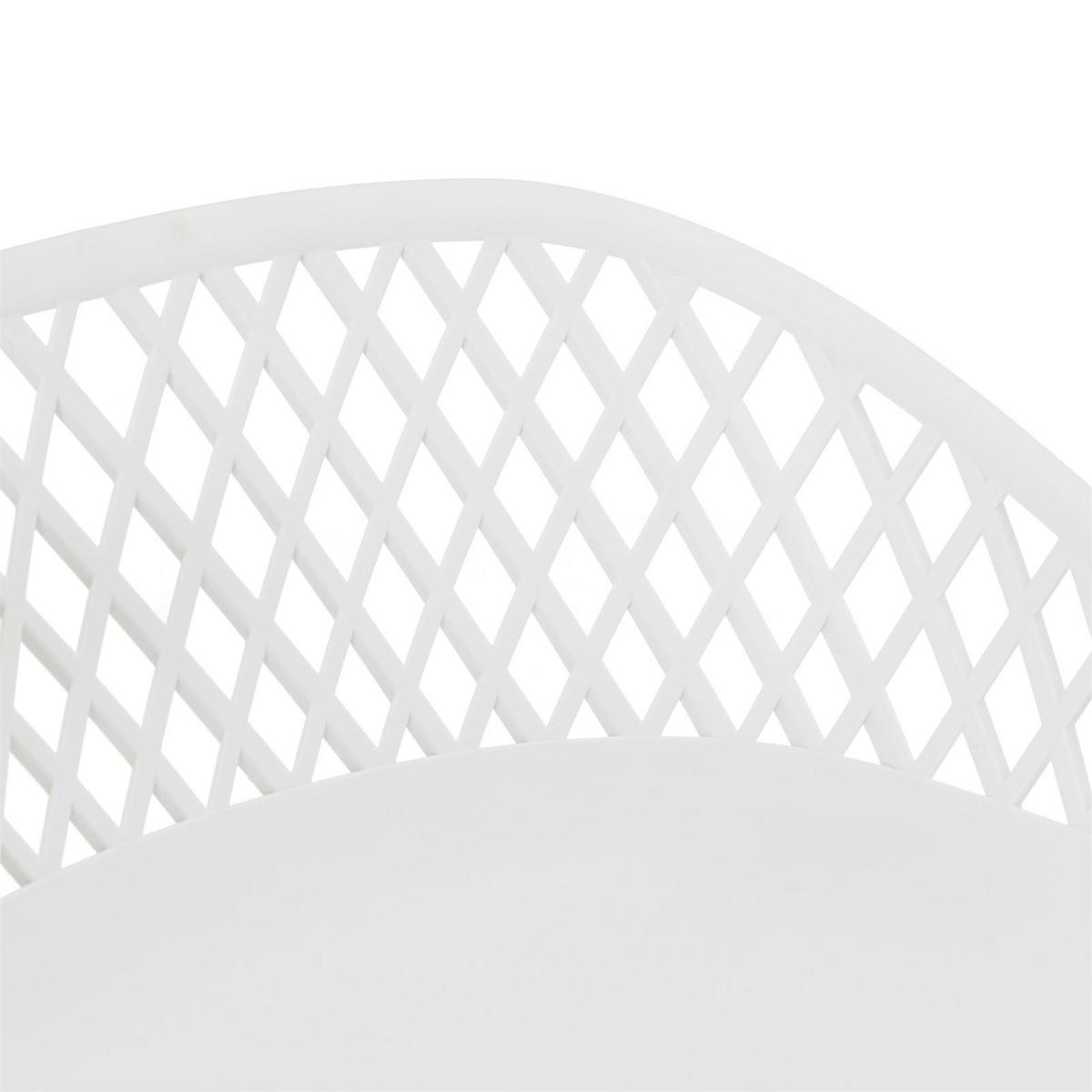 BARHOCKER IREK 2er-Set weiß - Weiß, Textil (47/99/49cm) - IDIMEX