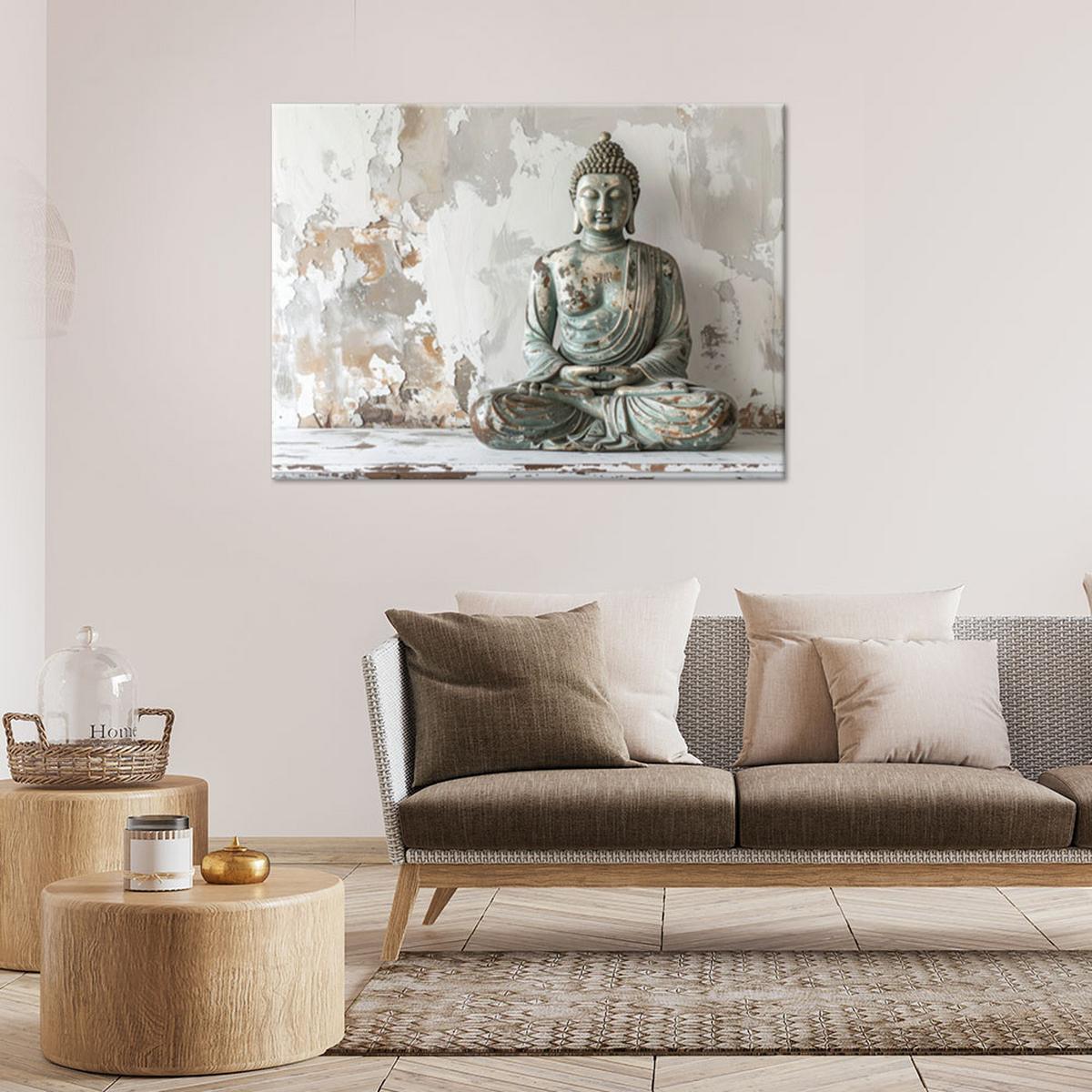 LEINWANDBILD Zen und Orientalisch 60x40cm - Grau, Textil (60/40cm) - Feeby