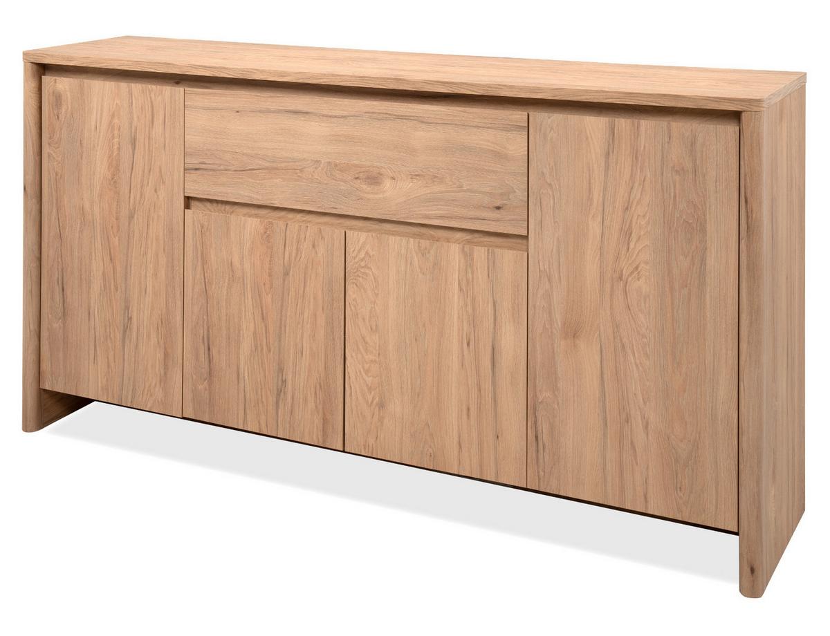 SIDEBOARD Hickory Walnuss 164 x 85 cm, Kommode mit viel Stauraum - Walnussfarben, Holzwerkstoff (164/85/40cm) - Furn.Design