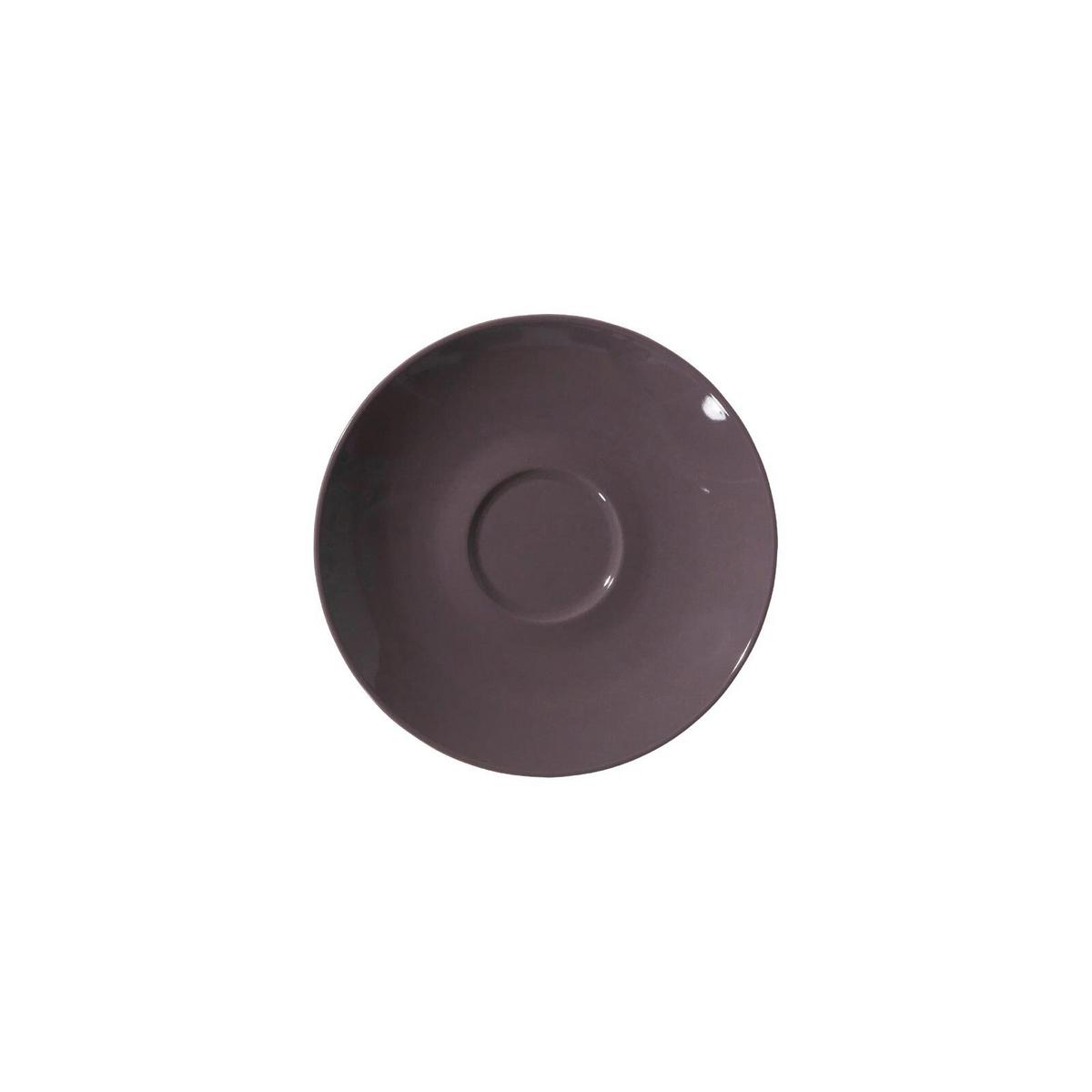 ESPRESSOUNTERTASSEN Doppio Toffee ø 12 cm 6er Set - Braun, Keramik (12cm) - Ritzenhoff Breker
