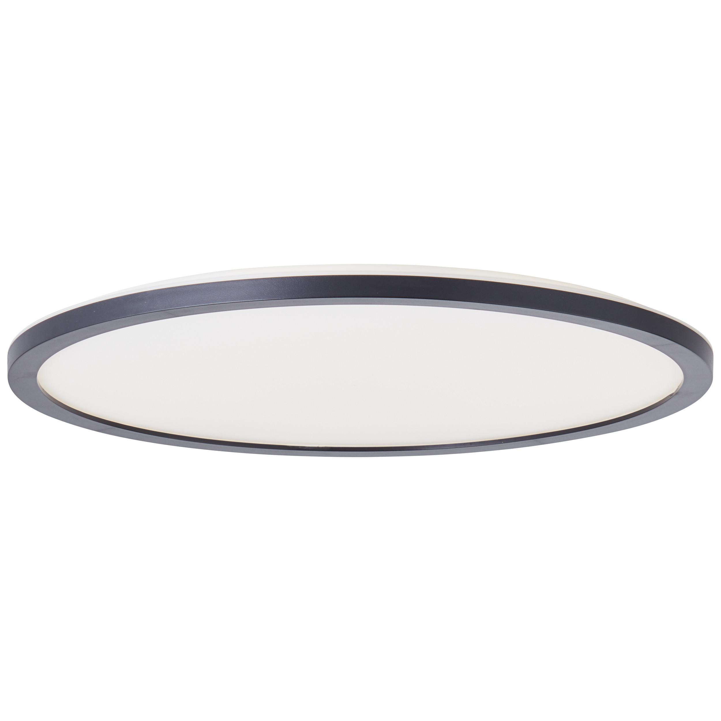 AUFBAUPANEEL Brennan G99654/26 - Schwarz, Metall (42/42/2.5cm) - Brilliant