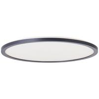 AUFBAUPANEEL Brennan G99654/26 - Schwarz, Metall (42/42/2.5cm) - Brilliant