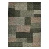 WOLLTEPPICH Dalas 190x290 cm - Grün, Textil (190/290cm) - THEKO