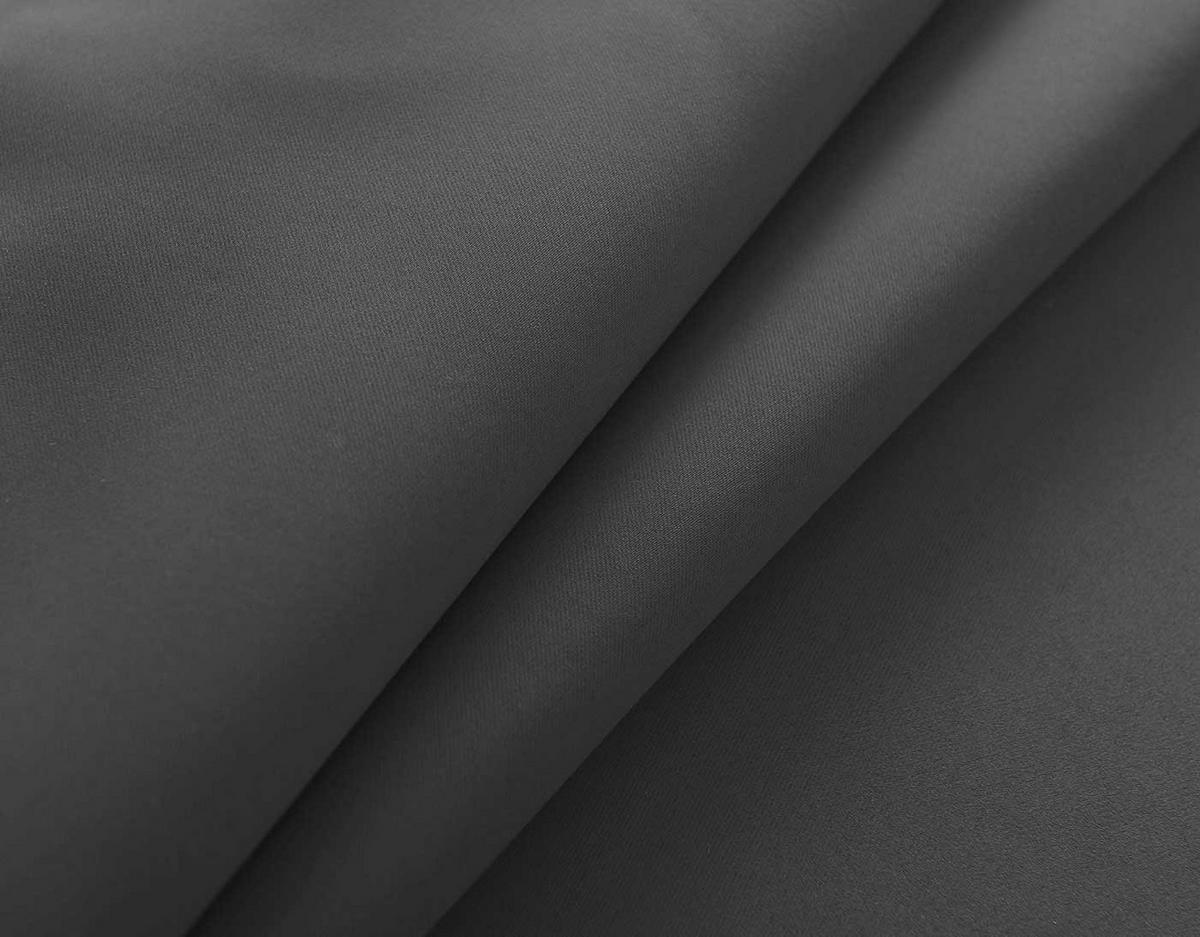 VORHANG 2ER SET NEWYORK HxB 225x295 cm Dunkelgrau - Dunkelgrau, Textil (295/225cm) - Gardinenbox