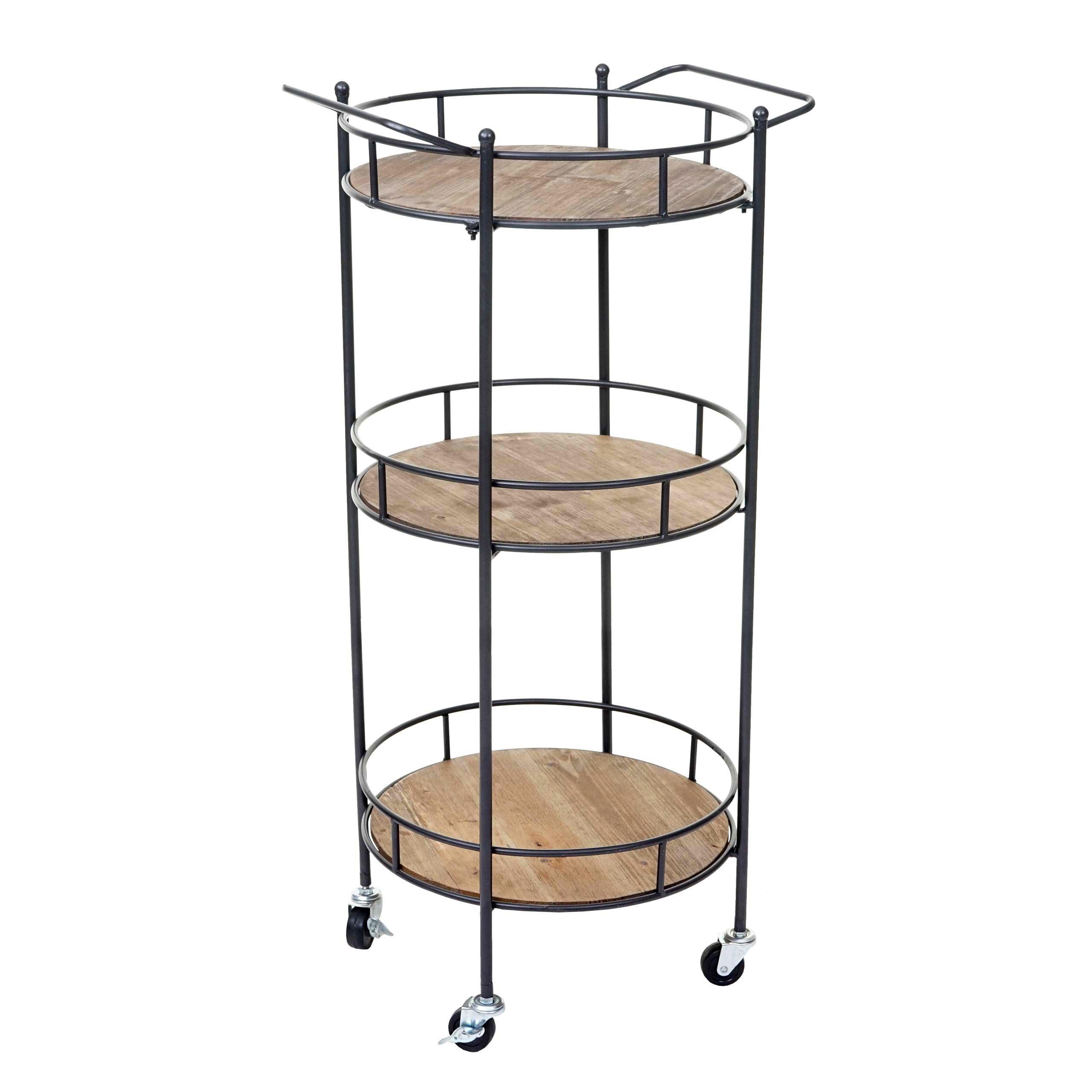 SERVIERWAGEN Braun - Braun, Holz (50/100/43cm) - MCW