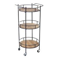 SERVIERWAGEN Braun - Braun, Holz (50/100/43cm) - MCW