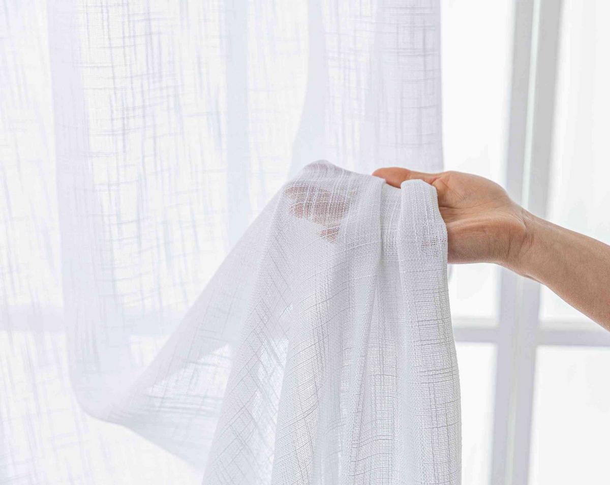 VORHANG 2ER SET SEOUL HxB 245x140 cm Weiß - Weiß, Textil (60/245cm) - Gardinenbox