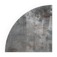 GLASPLATTE für Kamin 100x100 cm - Grau, Glas (100/100/0.4cm) - TULUP