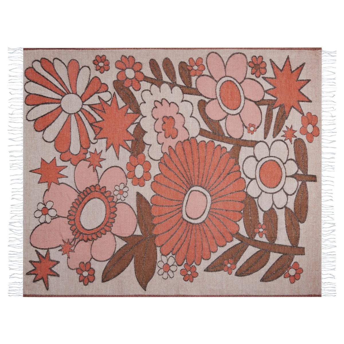 DECKE Bunt Darau 130/170 cm - Multicolor, Textil (130/170cm) - Beliani