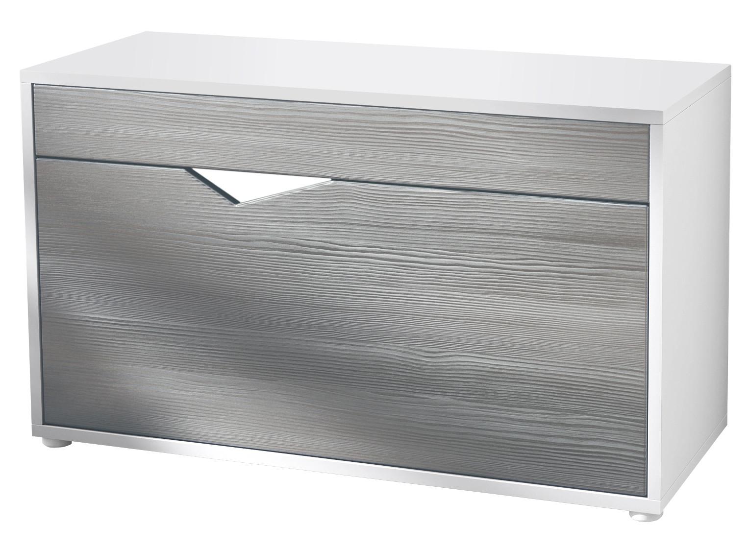 SCHUHSCHRANK Kolmio Avola-Anthrazit - Anthrazit, Holzwerkstoff (85/50/33cm) - Vladon