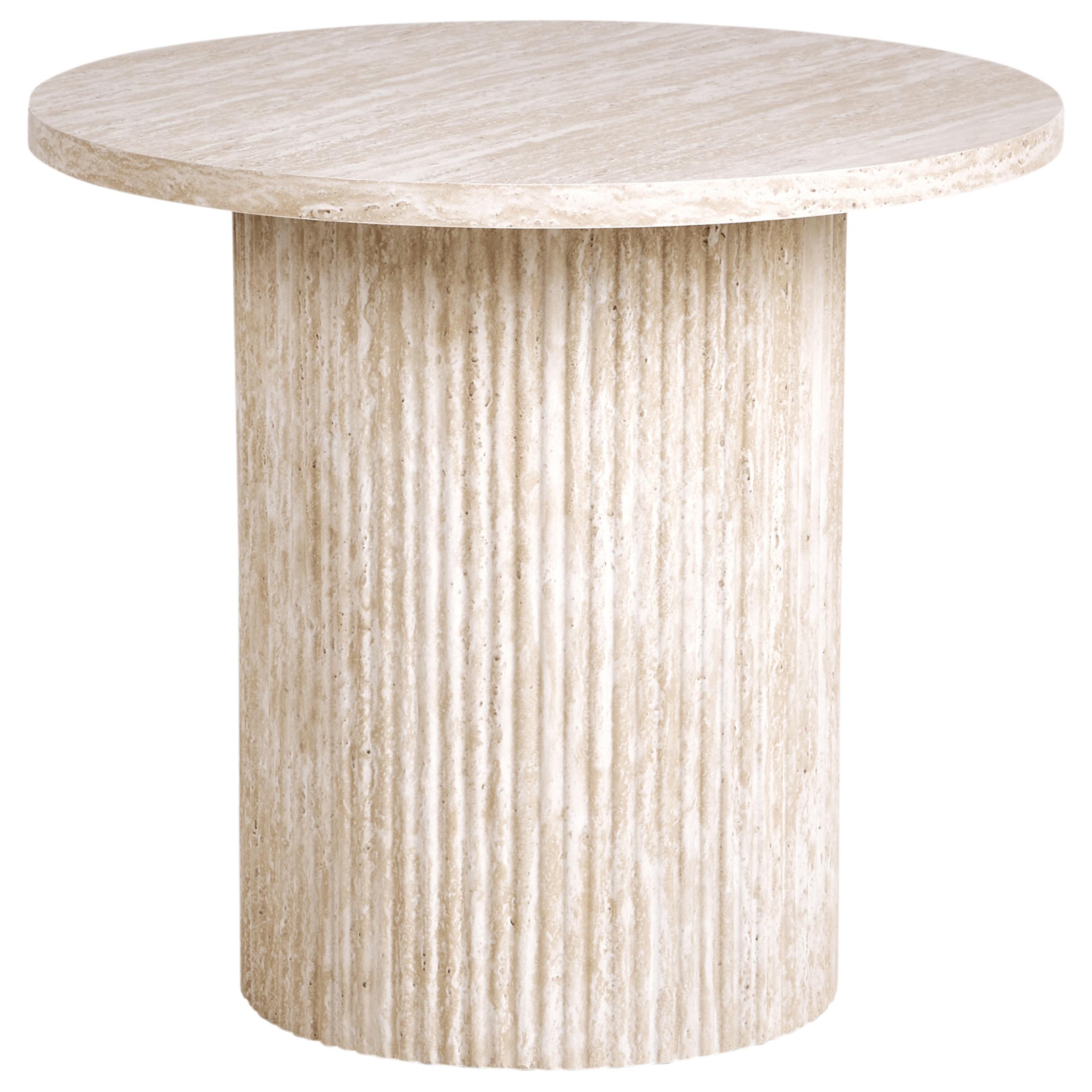BEISTELLTISCH Beige Ammon - Beige, Holzwerkstoff (50/50/46cm) - Beliani
