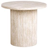 BEISTELLTISCH Beige Ammon - Beige, Holzwerkstoff (50/50/46cm) - Beliani