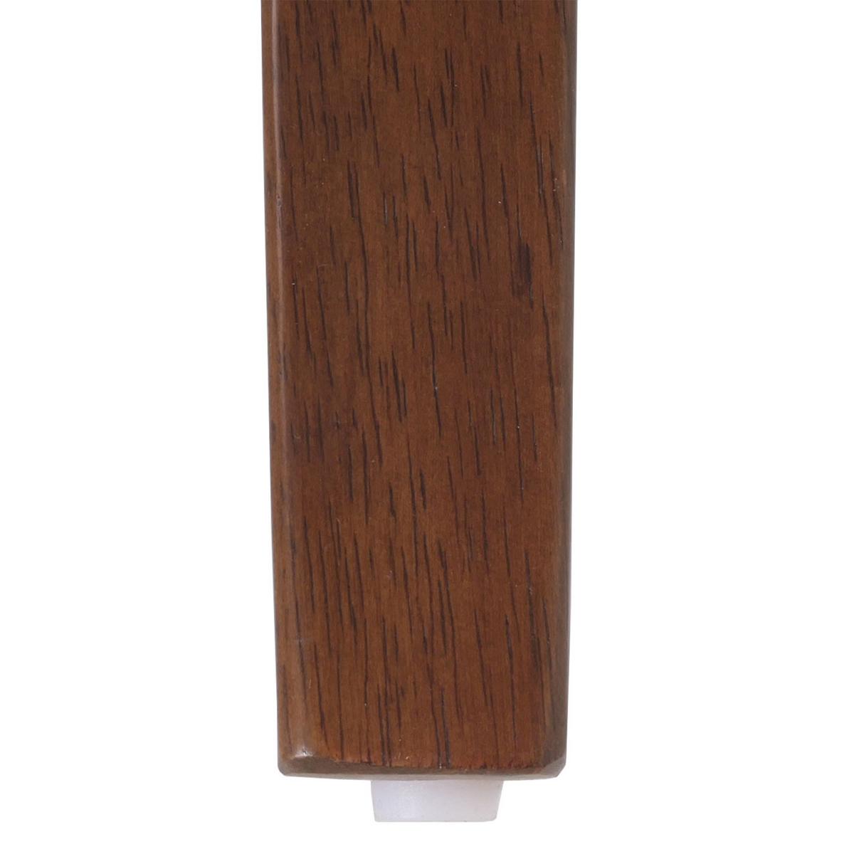 ESSZIMMERSTUHL Dunkelbraun, Creme 2er-Set - Beige/Dunkelbraun, Holz (46/100/45cm) - MCW