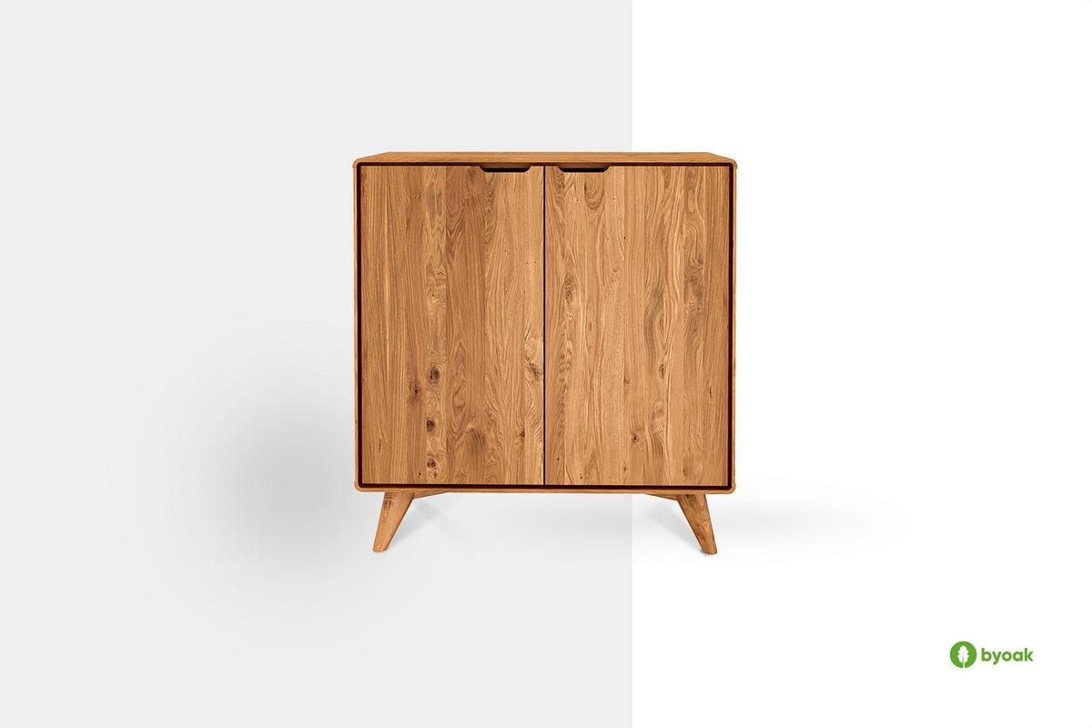 KOMMODE HOCH GREG Kernbuche - Kernbuche, Holz (90/92/40cm) - byoak