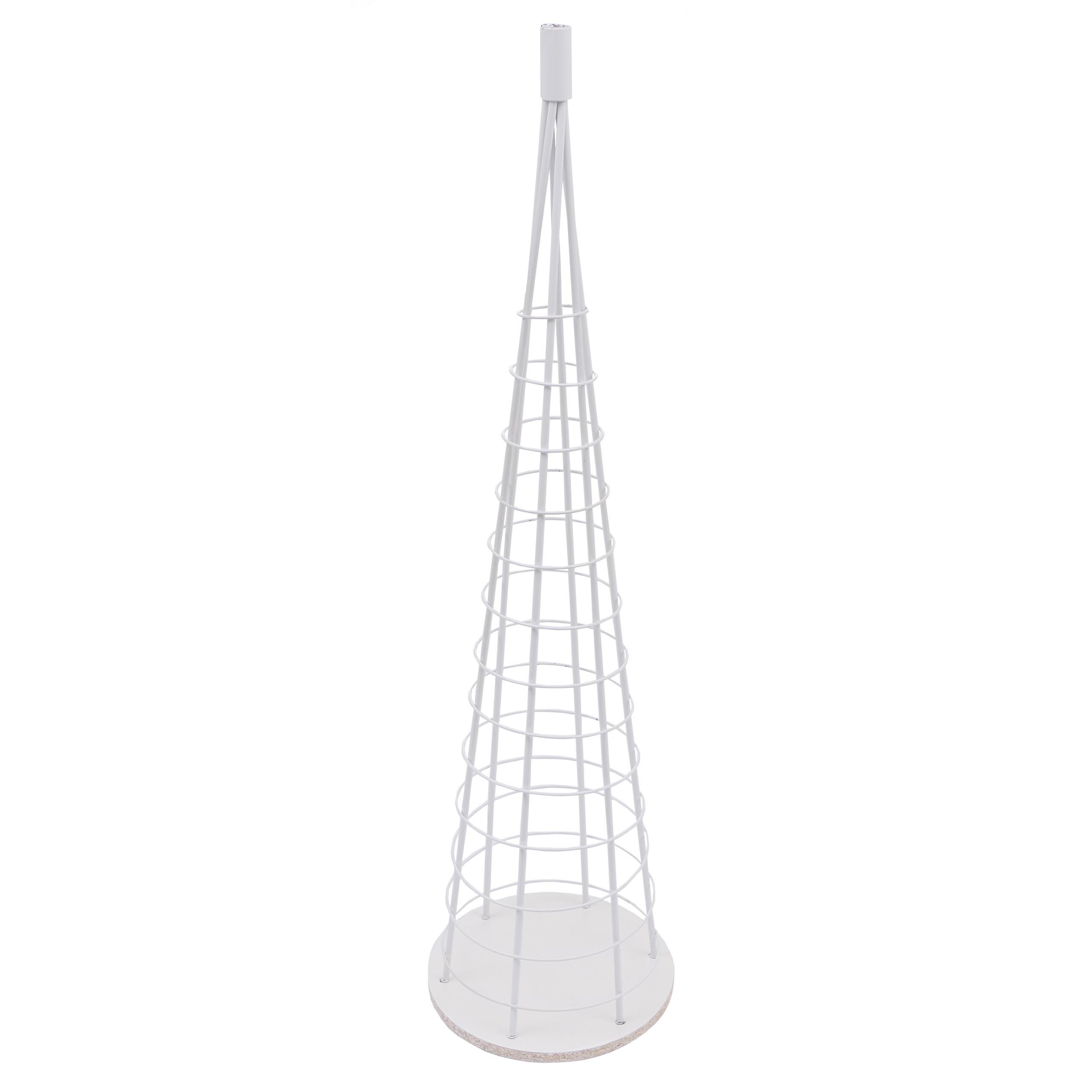 DEKO-BAUM Weiß - Weiß, Metall (30/115cm) - MCW