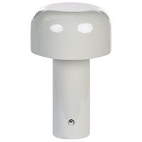 LED-TISCHLEUCHTE Grau Besos - Grau, Metall (12/12/21cm) - Beliani