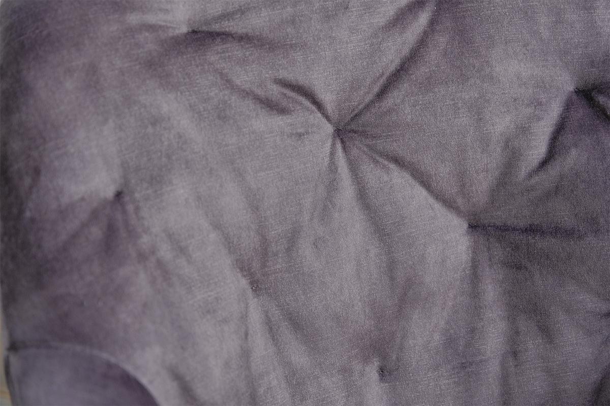 BÜROSTUHL KAYA Anthrazit Velvet - Anthrazit/Schwarz, Textil (64/79/61cm) - KAWOLA