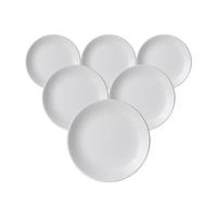 DESSERTTELLER Banda Weiß ø 21 cm 6er Set - Weiß, Keramik (21cm) - Ritzenhoff Breker