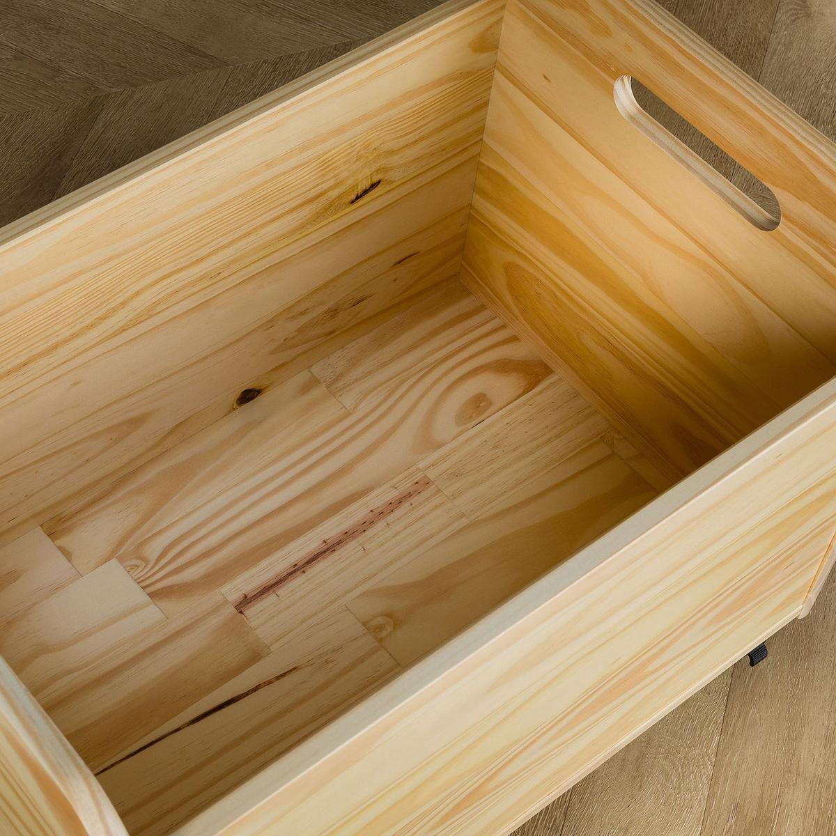 SPIELZEUGKISTE BENJAMIN natur - Naturfarben, Holz (60/43/40cm) - IDIMEX
