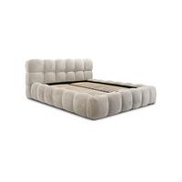 POLSTERBETT Aurelia - Creme, Holzwerkstoff/Textil (140/200cm) - Fun Möbel