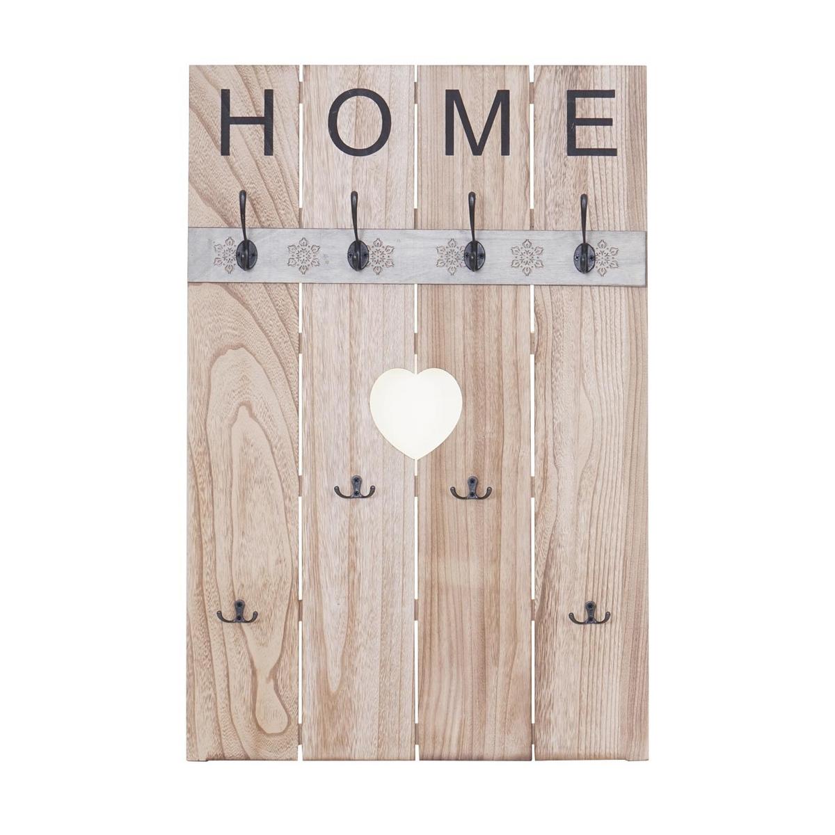 WANDGARDEROBE HOME SHABBY-LOOK Beige - Beige, Holz (60/91/8cm) - MCW